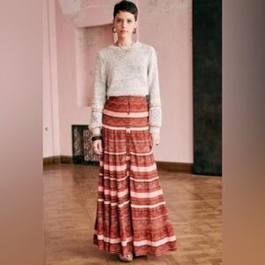 Sezane maxi skirt Dorice size 38 US6